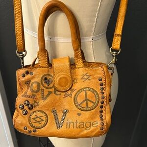 Vintage leather hippie boho  Women's Bag